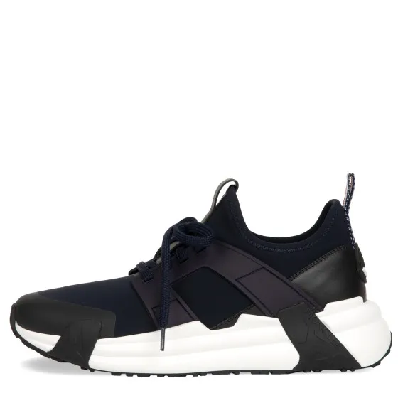 Moncler Lunarove Neoprene Trainer Navy/Black