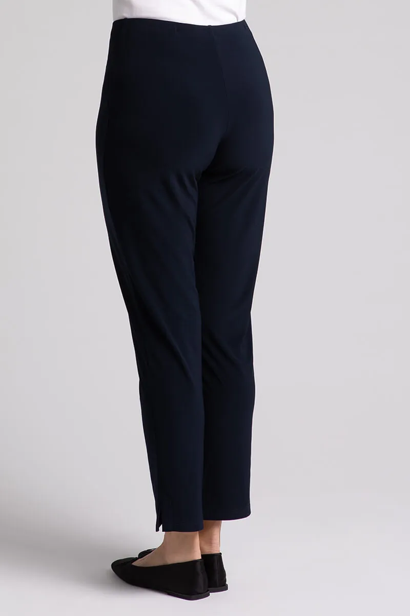 Narrow Pant Midi | Navy