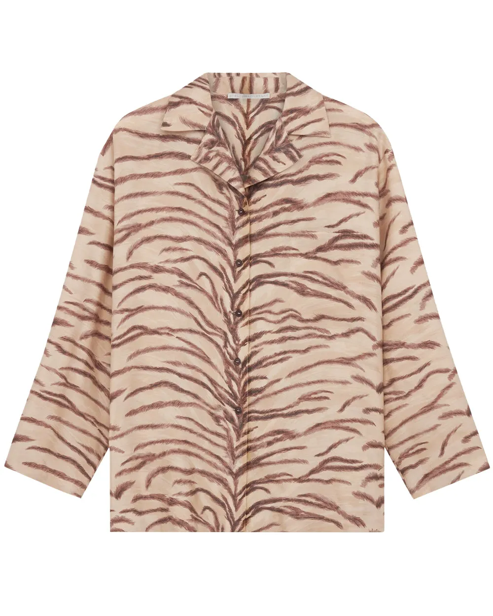 Natural Tiger Print Shirt