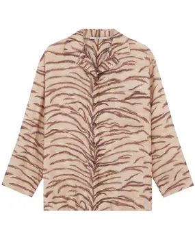 Natural Tiger Print Shirt