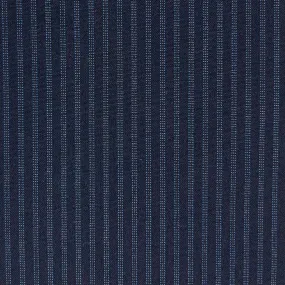 Navy With Blue Stripes