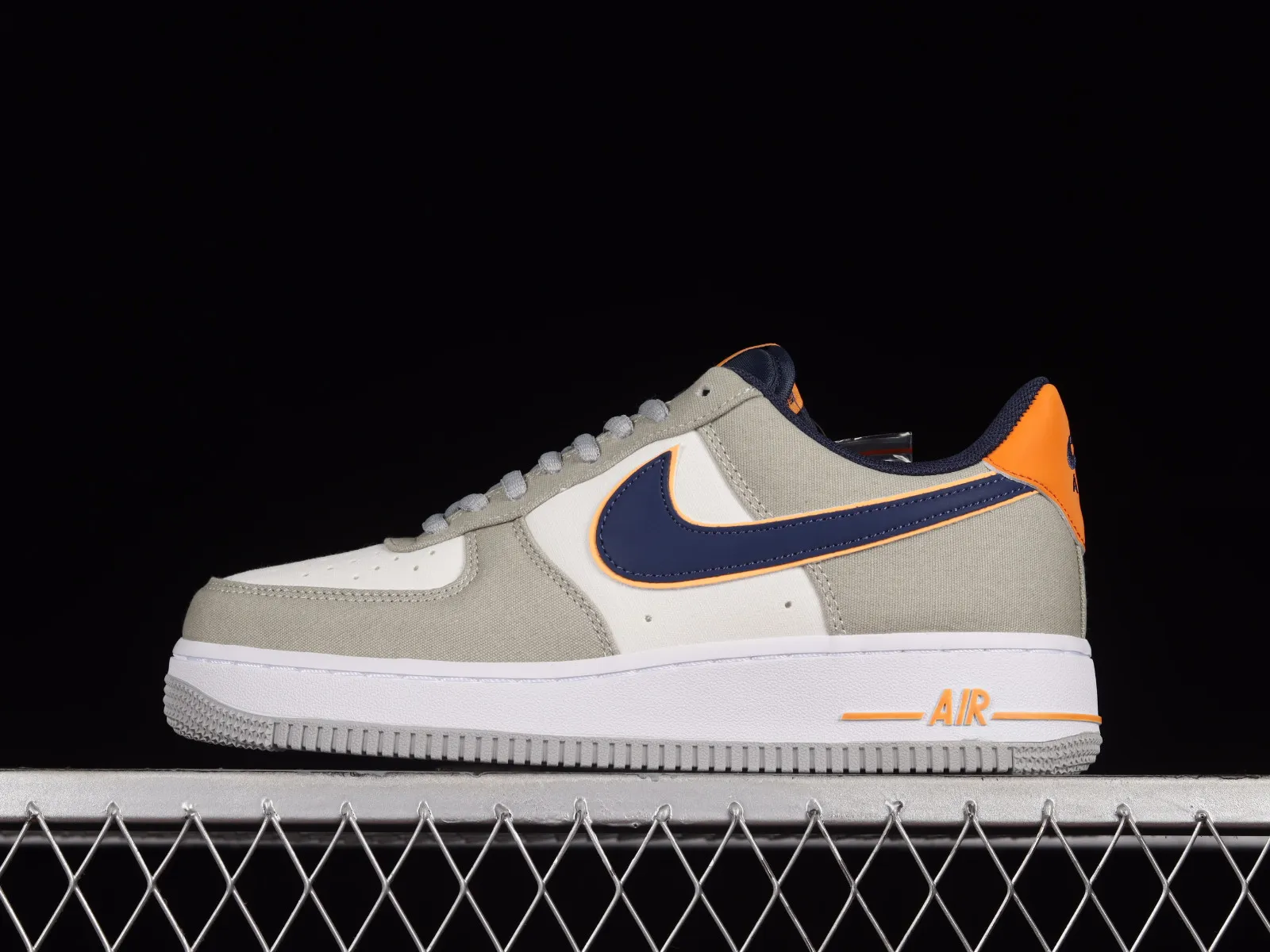 Nike Air Force 1 07 Low Orange Grey Navy Blue DG2296-021