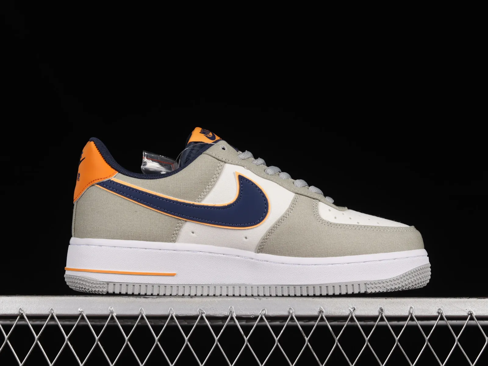 Nike Air Force 1 07 Low Orange Grey Navy Blue DG2296-021