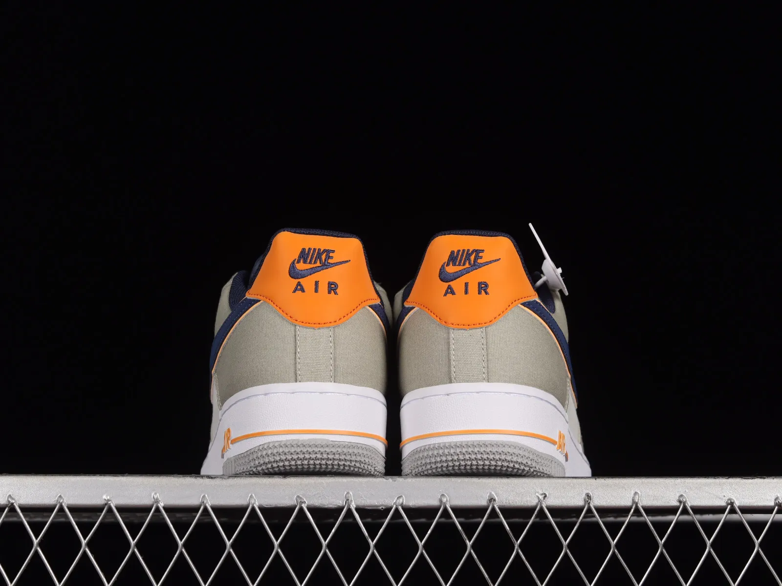 Nike Air Force 1 07 Low Orange Grey Navy Blue DG2296-021