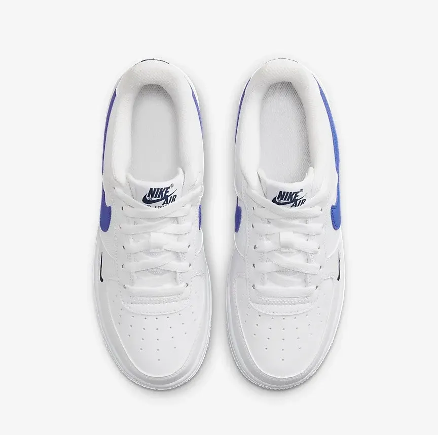 Nike Air Force 1 Low GS White Midnight Navy Game Royal FN3875-100