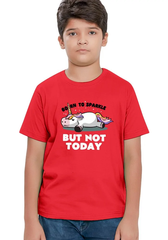 Not Today Senior Kids T-Shirt