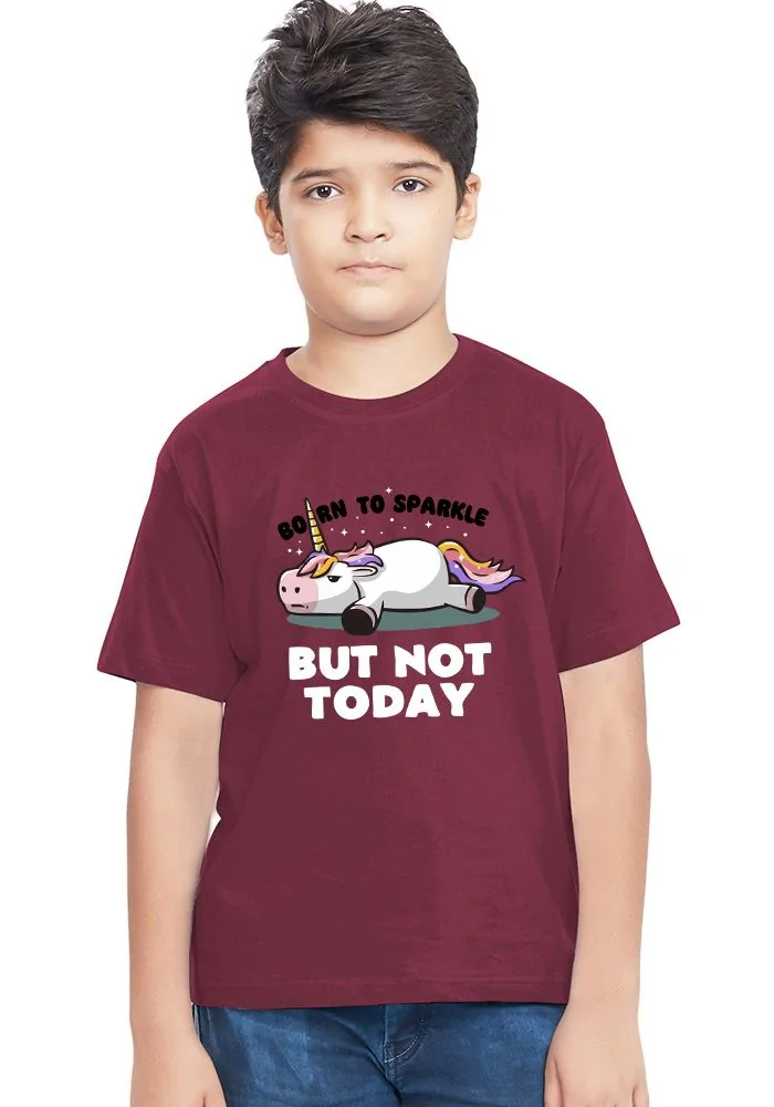 Not Today Senior Kids T-Shirt