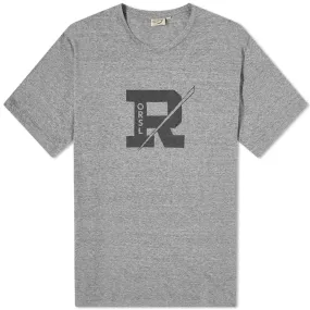 orSlow R-Print Logo T-ShirtGrey Marl