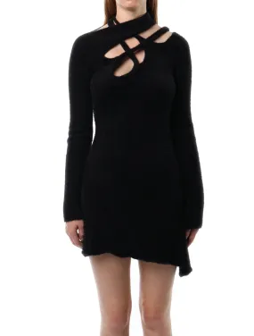 Ottolinger Knit Crossover Mini Dress