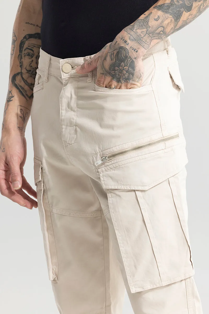 Outlander Cream Cargo Pant