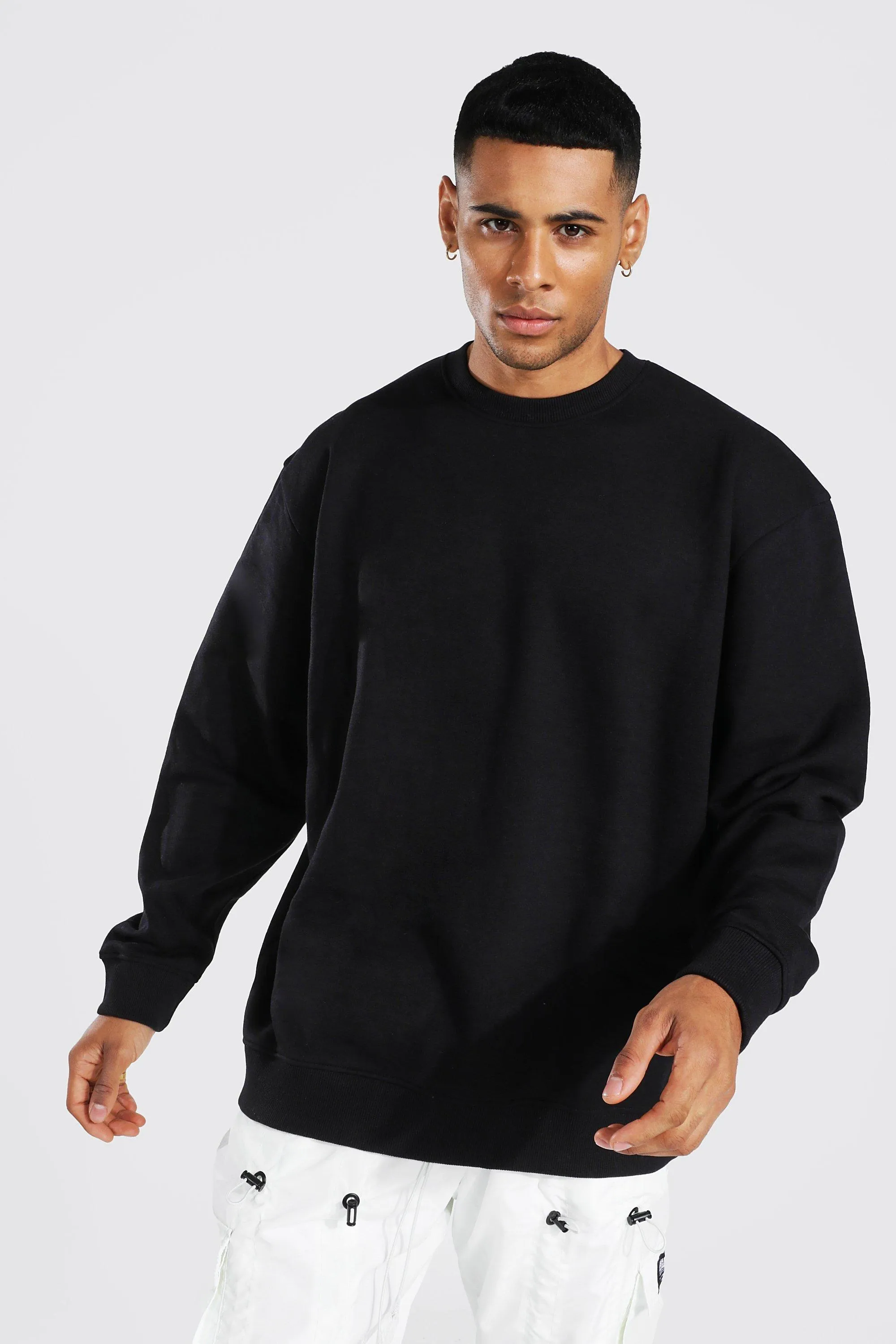 Oversized Crew Neck Sweatshirt