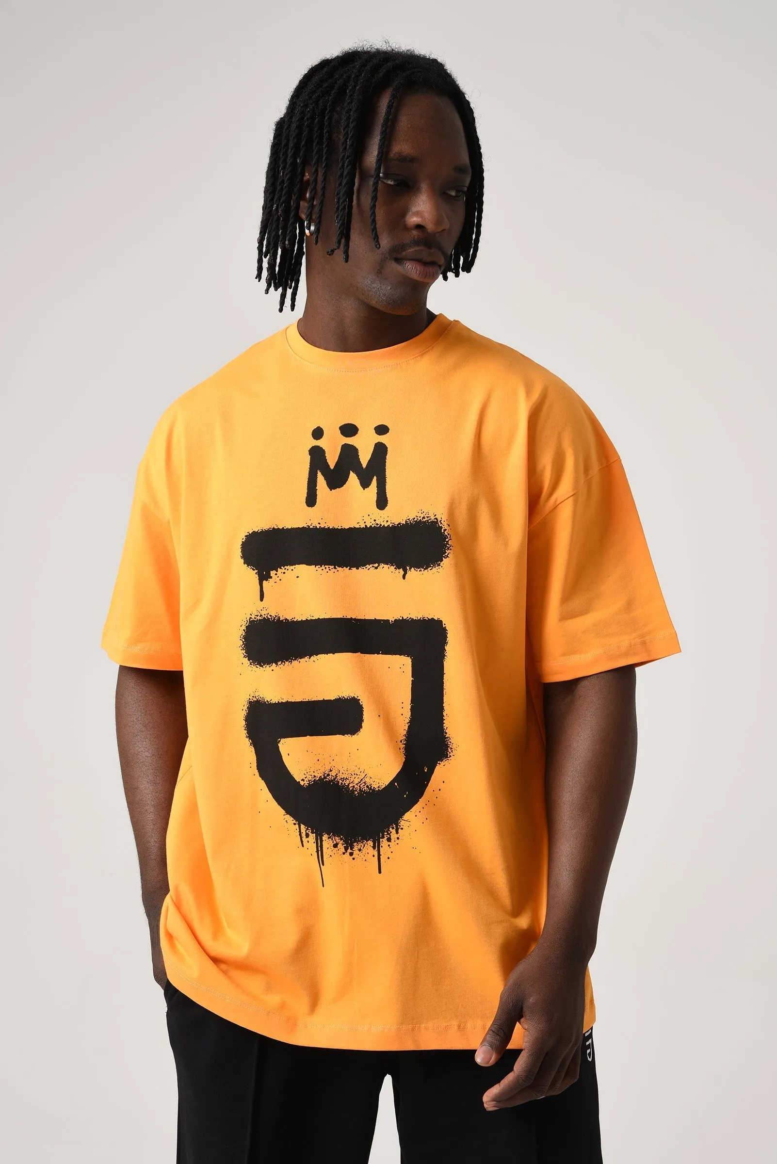 Oversized Royal Tee Orange