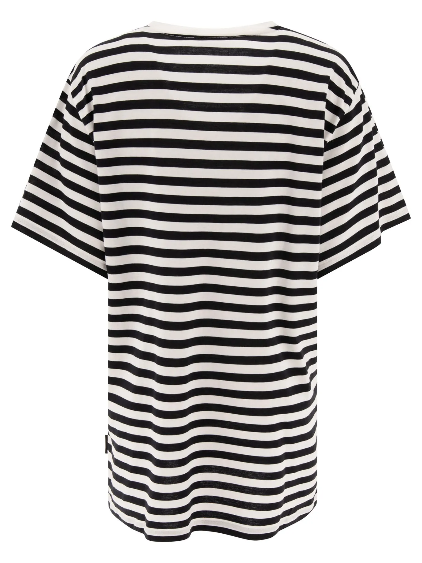 OVERSIZED STRIPED COTTON T-SHIRT