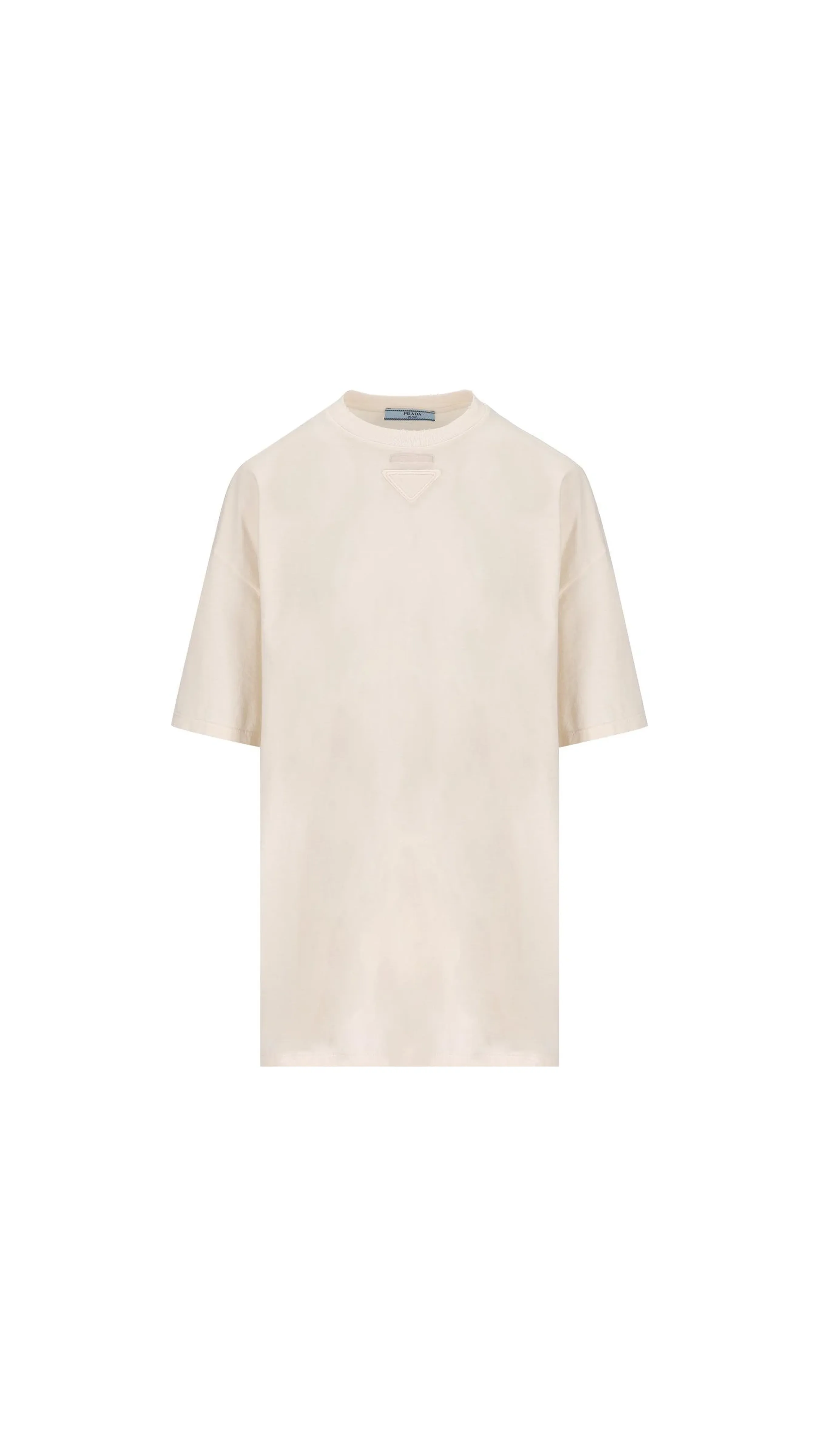 Oversized T-shirt - Natural