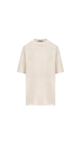 Oversized T-shirt - Natural