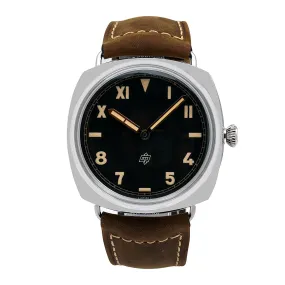 Panerai Radiomir 3 Days 47MM PAM00424 Black Dial With Brown Leather Bracelet