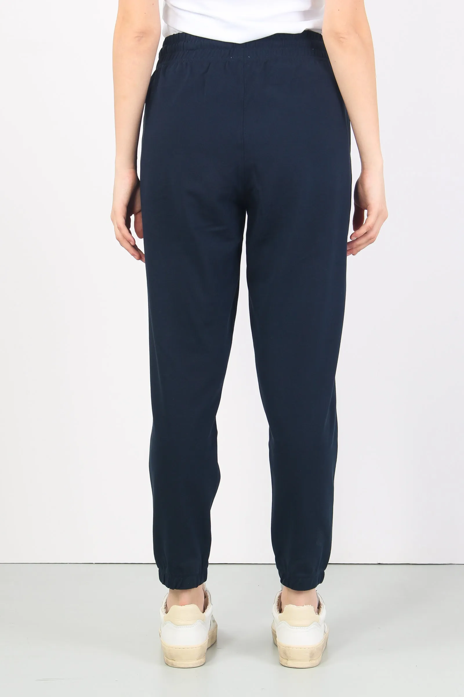 Pantalone Piquet Navy Blue