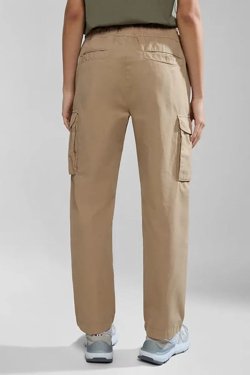 Pantaloni Cargo donna Beige