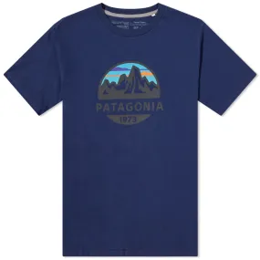 Patagonia Fitz Roy Scope Organic T-ShirtClassic Navy