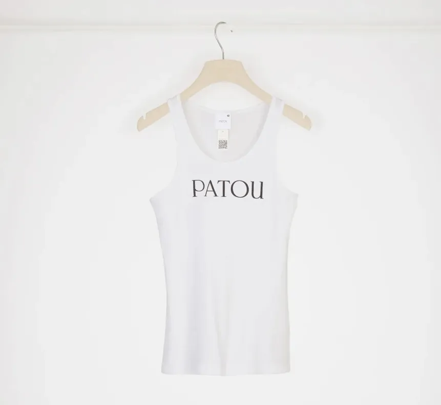 PATOU  |Cotton Logo Tanks & Camisoles