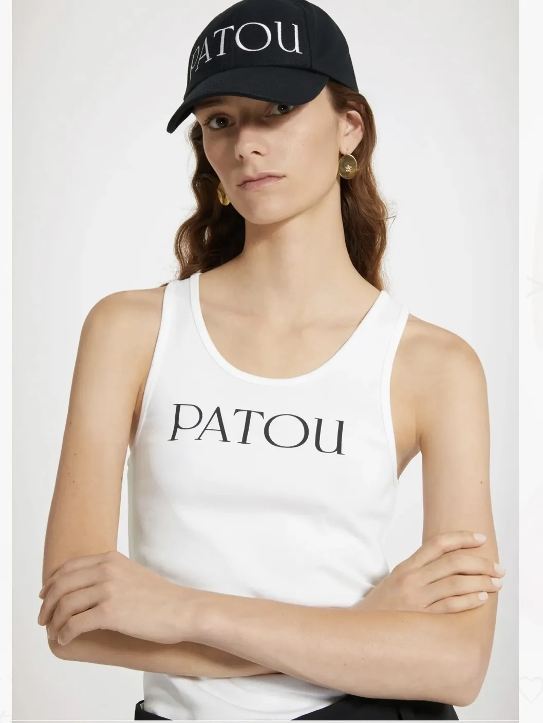 PATOU  |Cotton Logo Tanks & Camisoles