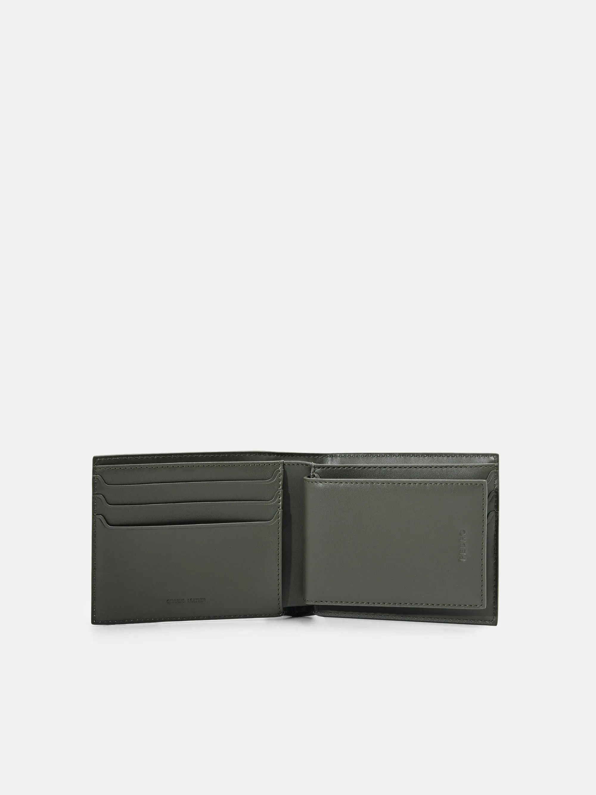 PEDRO Icon Leather Bi-Fold Wallet with Insert