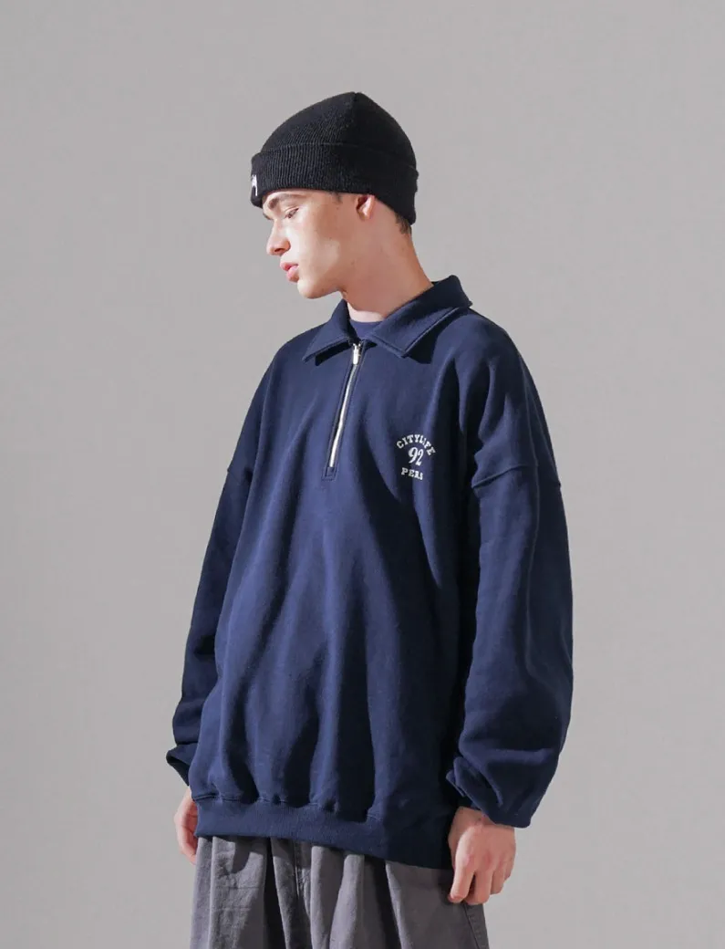 perstep  |[PERSTEP]★LIFE COLLAR SWEATSHIRTS