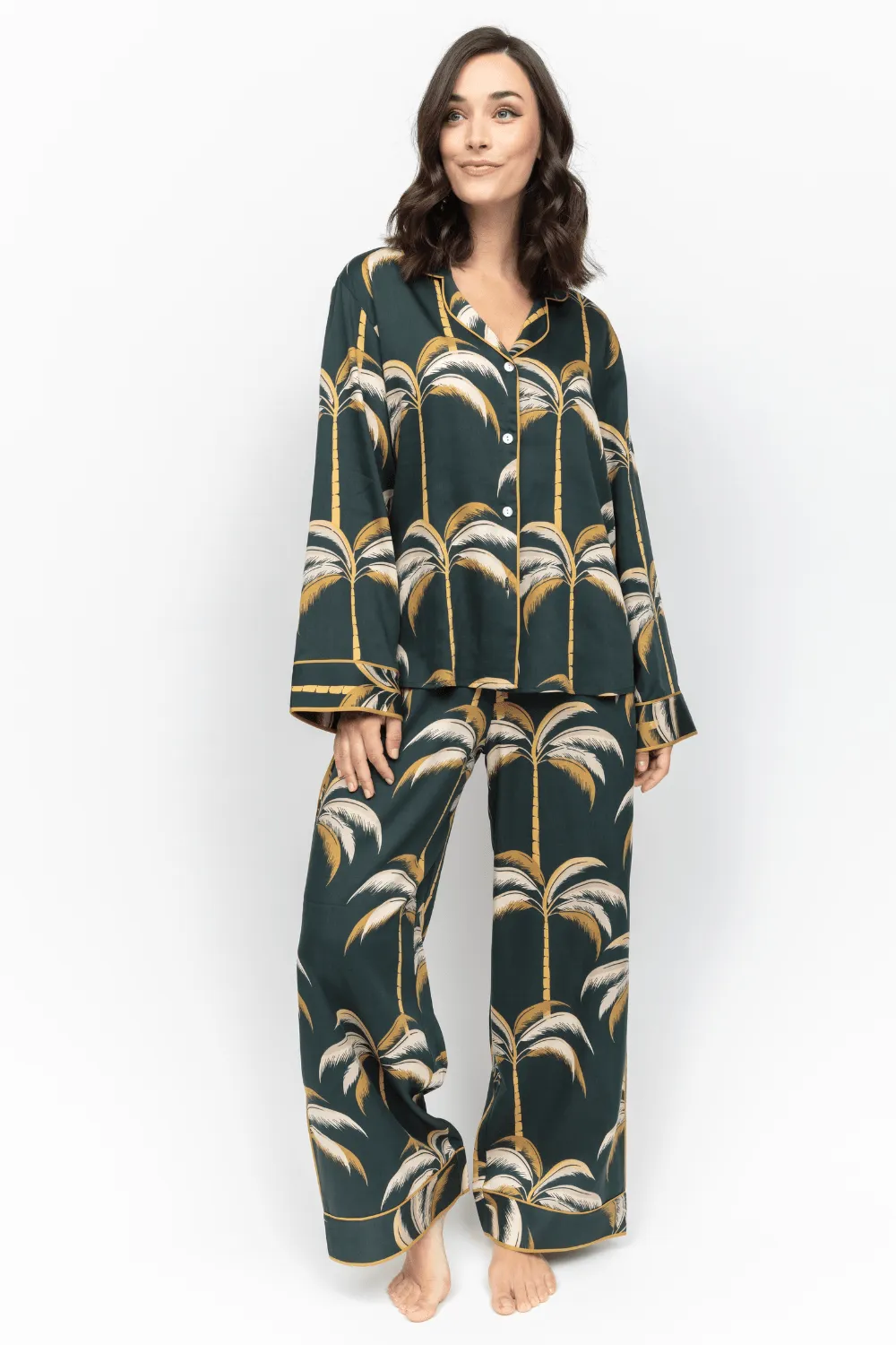 Pimlico Palm Print Pyjama Set