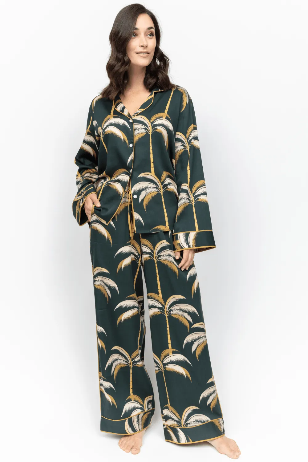 Pimlico Palm Print Pyjama Set