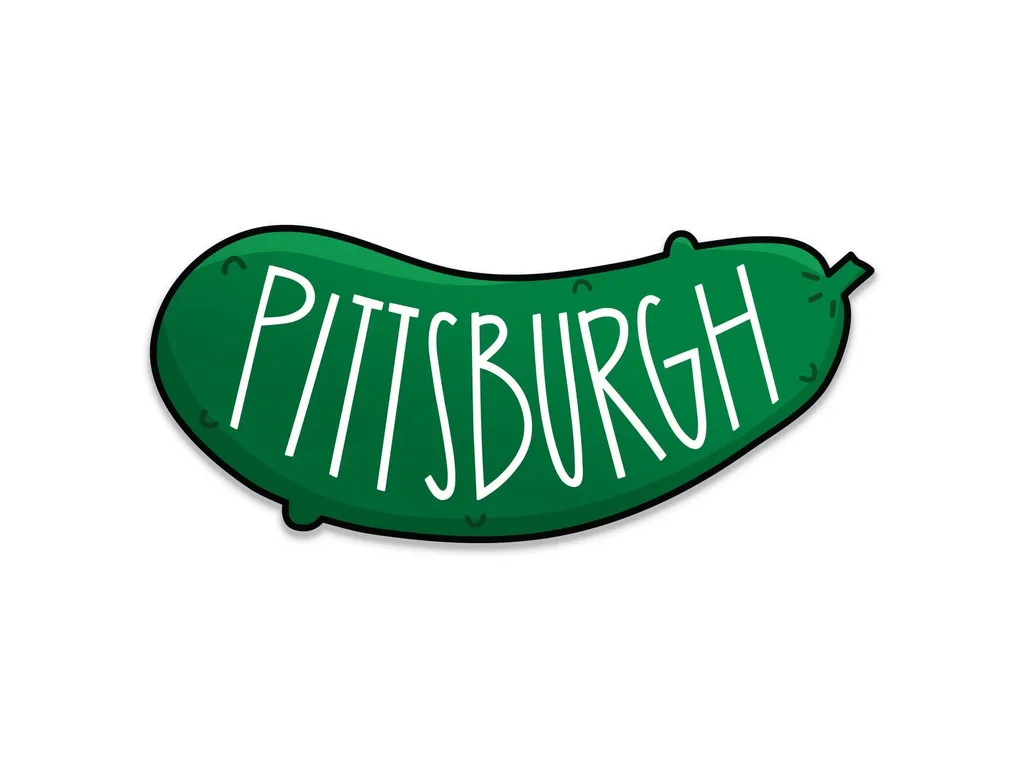 Pittsburgh Pickle Bumper Sticker