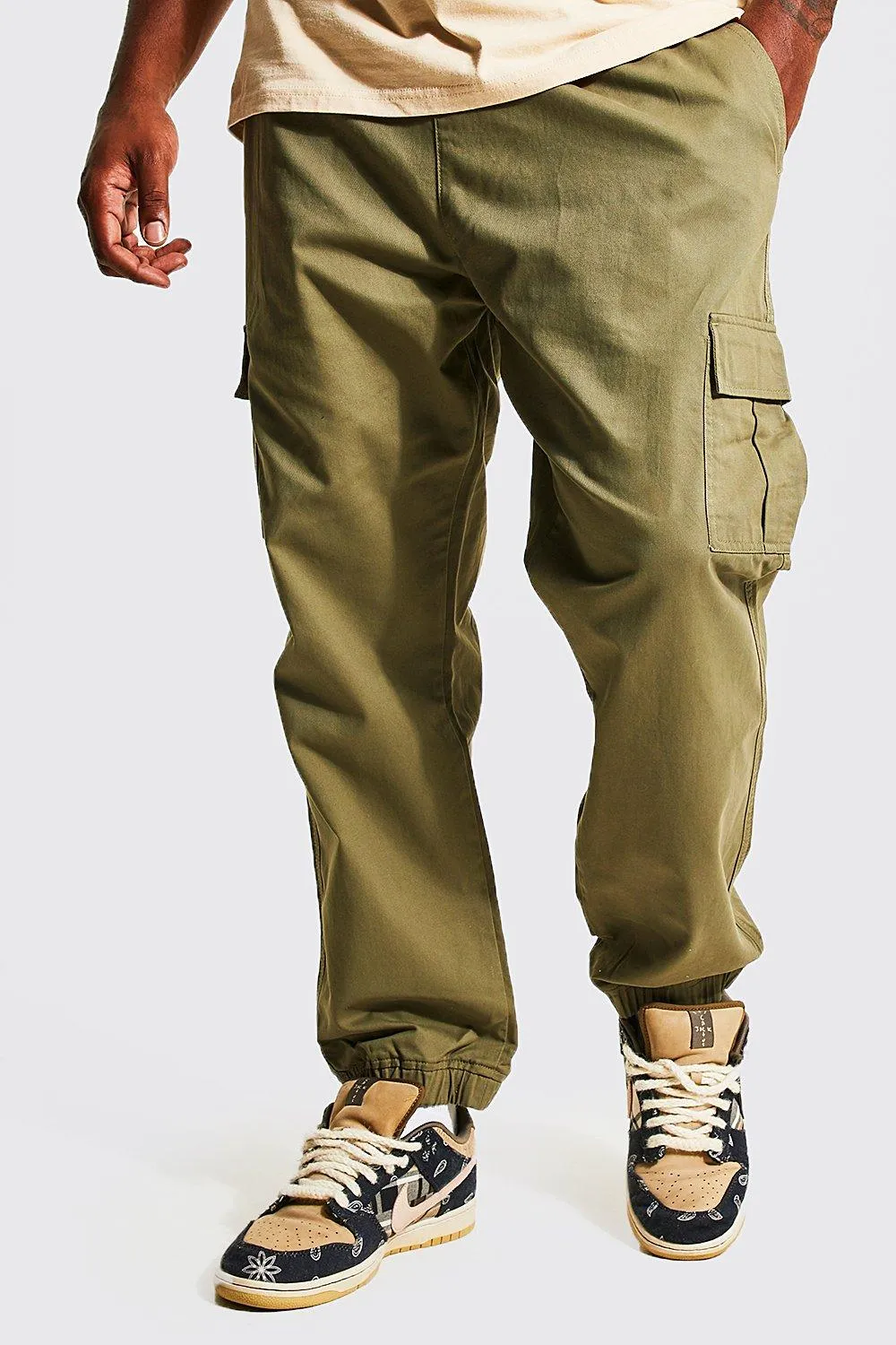 Plus Regular Fit Cargo Trouser