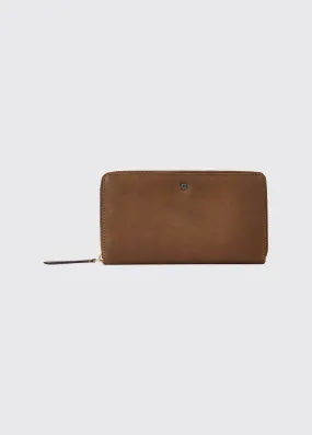 Portlick Ladies Leather Wallet - Walnut