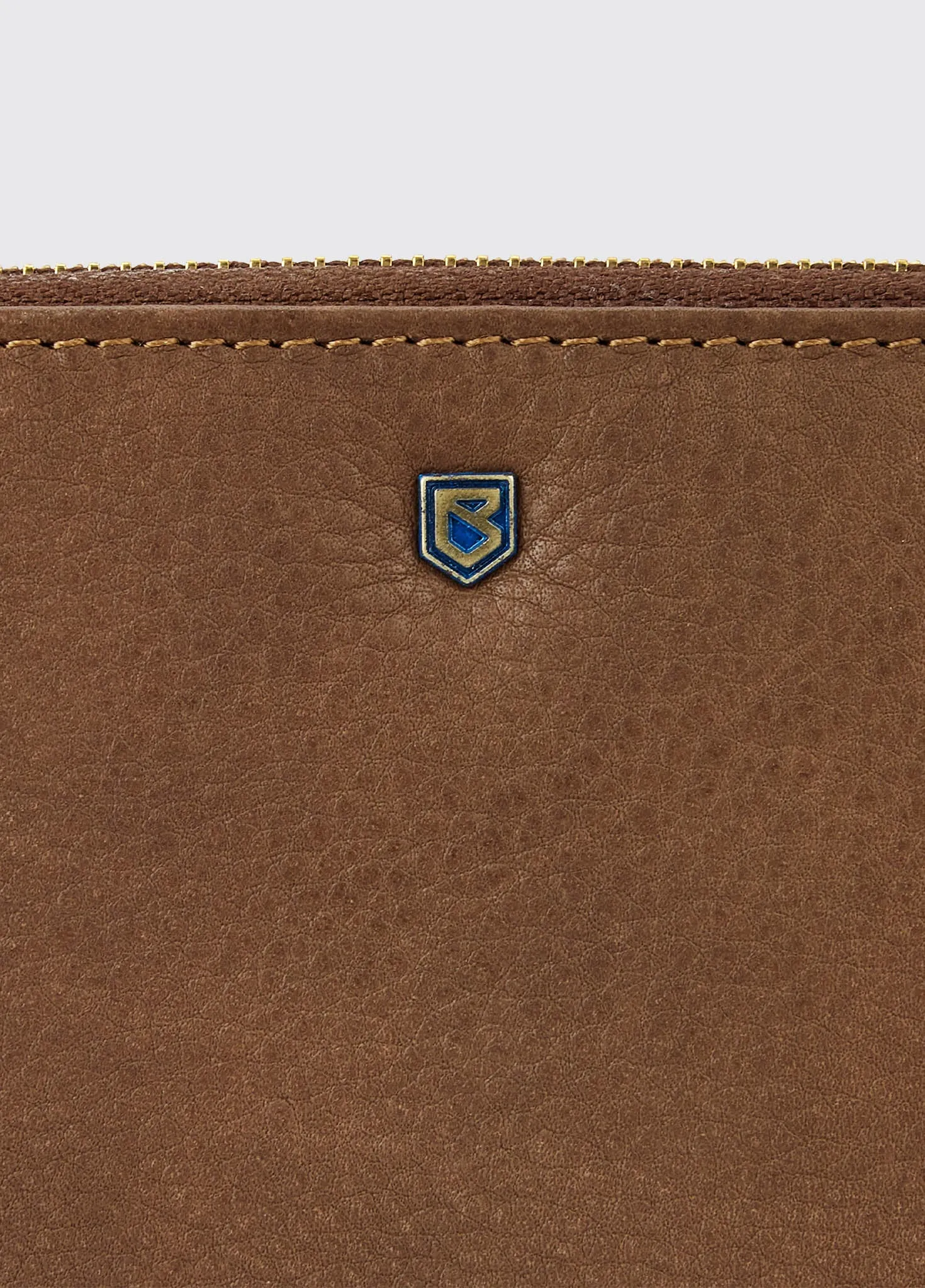 Portlick Ladies Leather Wallet - Walnut