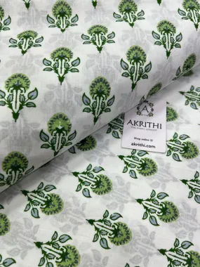 Printed pure cotton fabric