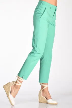 Pt Torino Pantalone New York Verde Chiaro Donna