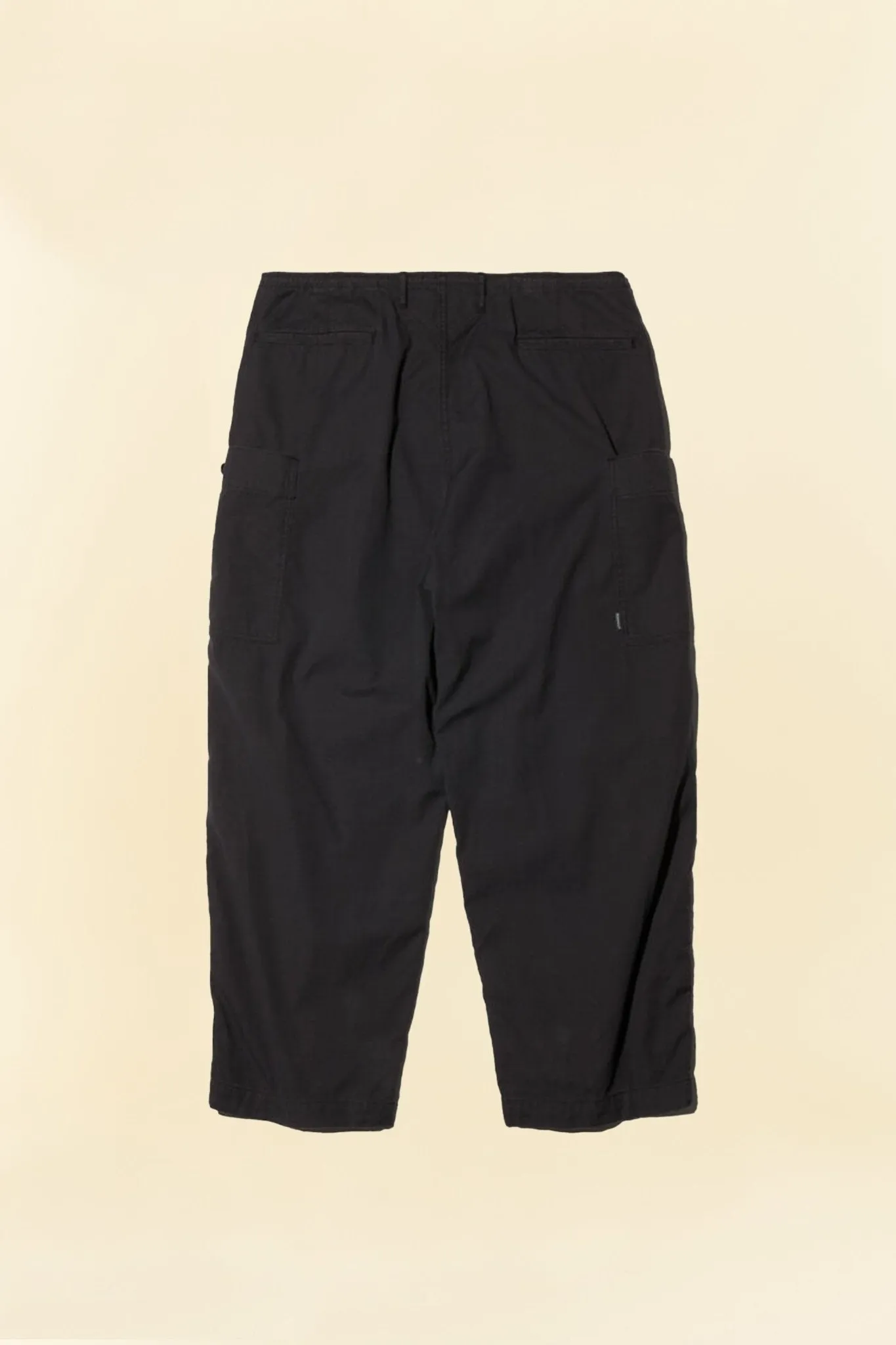 Radiall Clan Wide Fit Cargo Pants - Black