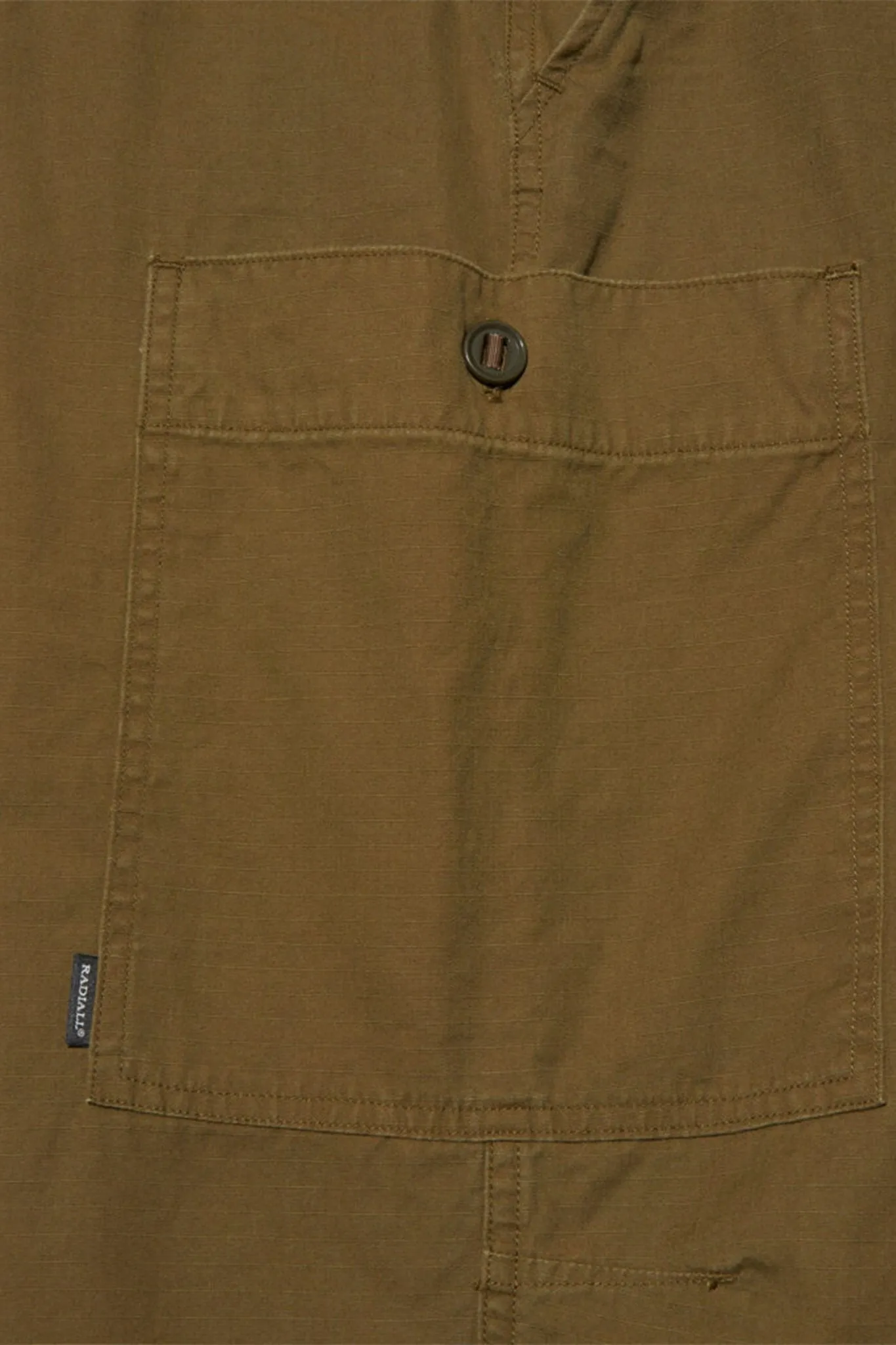 Radiall Clan Wide Fit Cargo Pants - Khaki