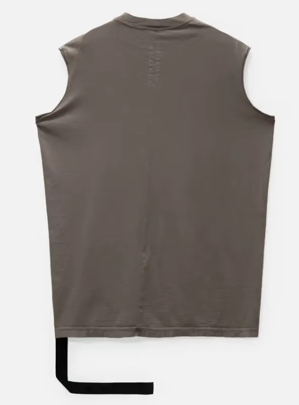 RICK OWENS  |Street Style Bi-color Plain Cotton Logo Designers Tanks