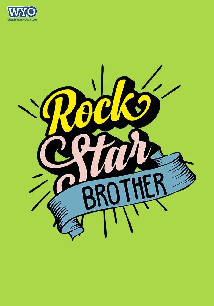 Rock Star Brother Kids T-Shirt