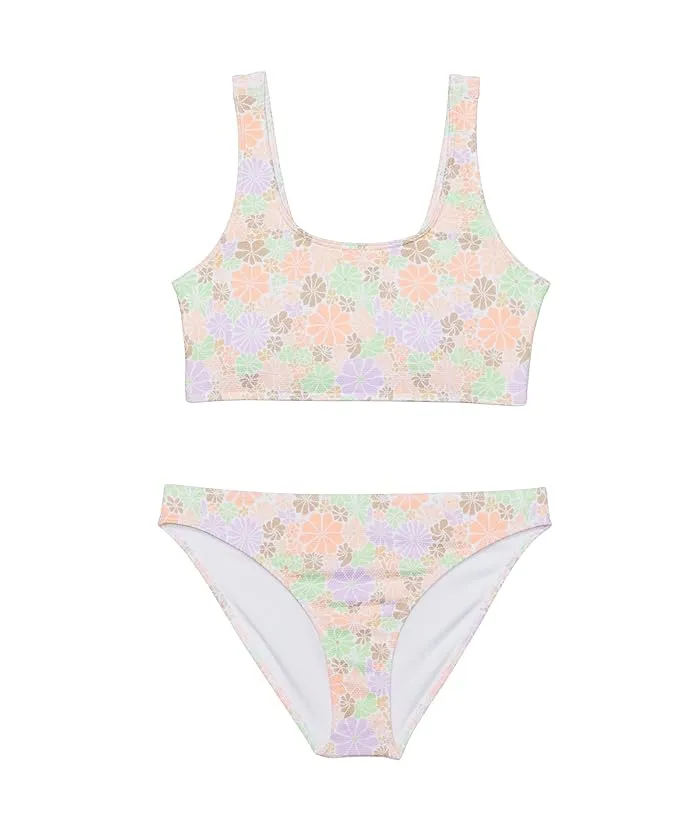 Roxy Kids All About Sol Cropped Swimsuit Set (Big Kids)