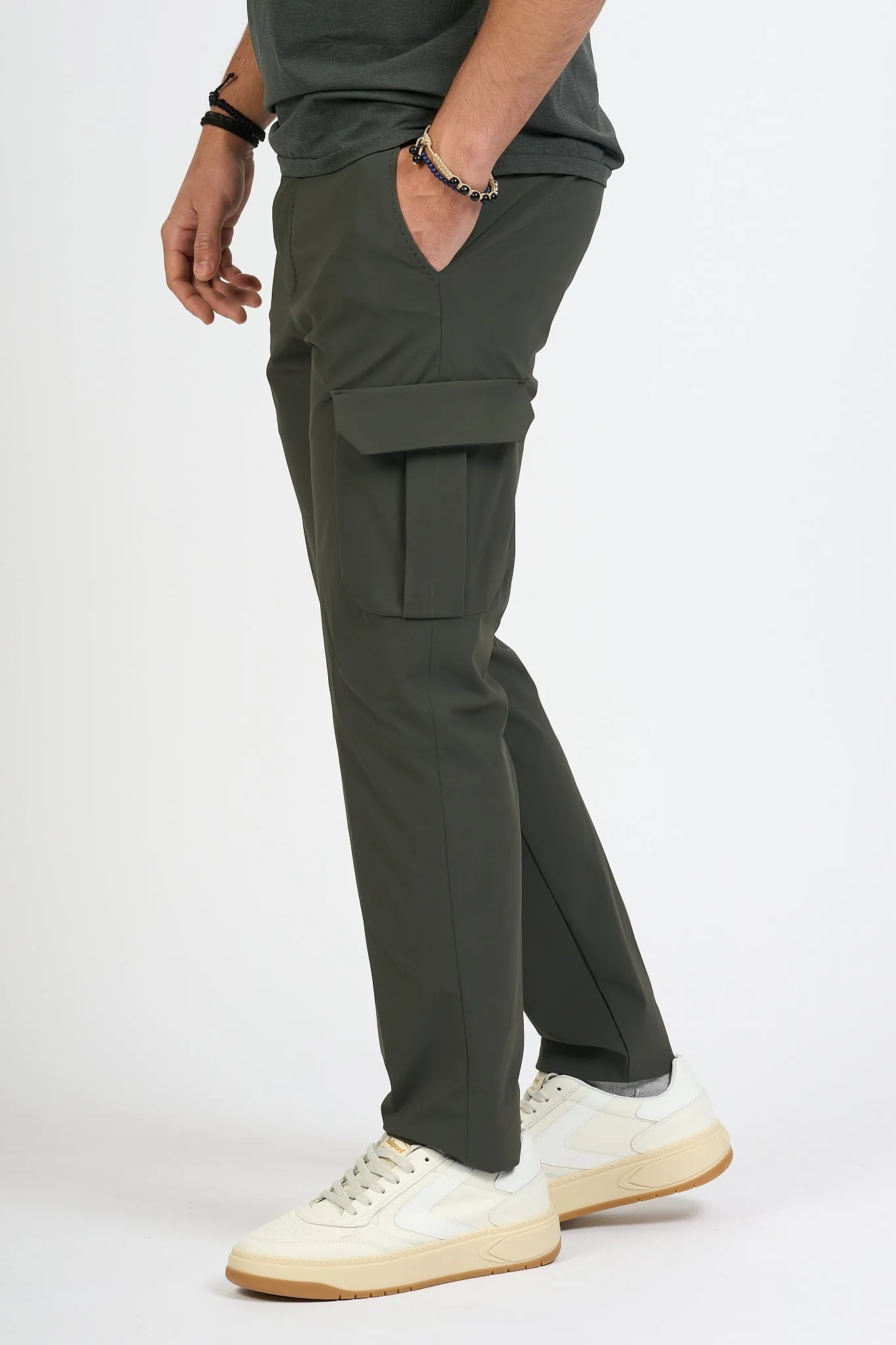 Rrd Pantaloni Revo Cargo Verde Uomo