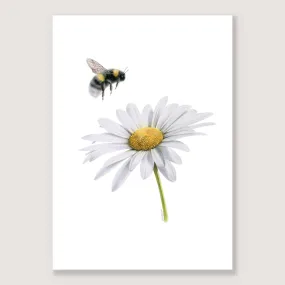 SALE - Daisy and Bee print A4