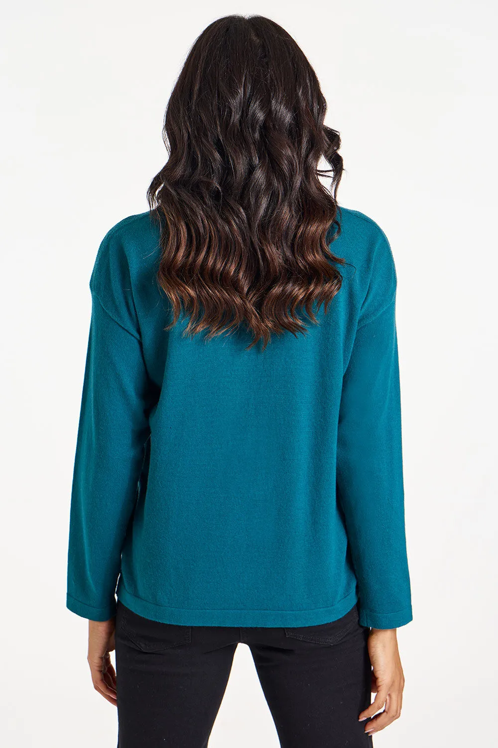 Sequin Rib Jumper