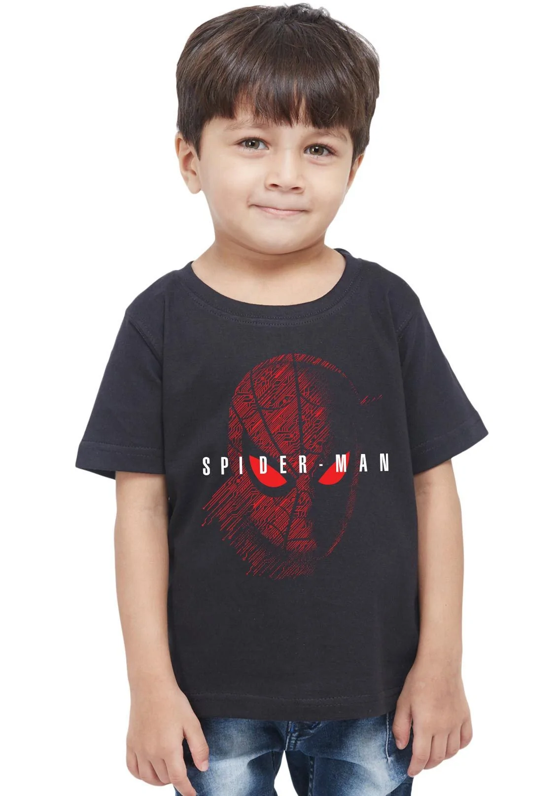 Shadows Spiderman Kids T-Shirt