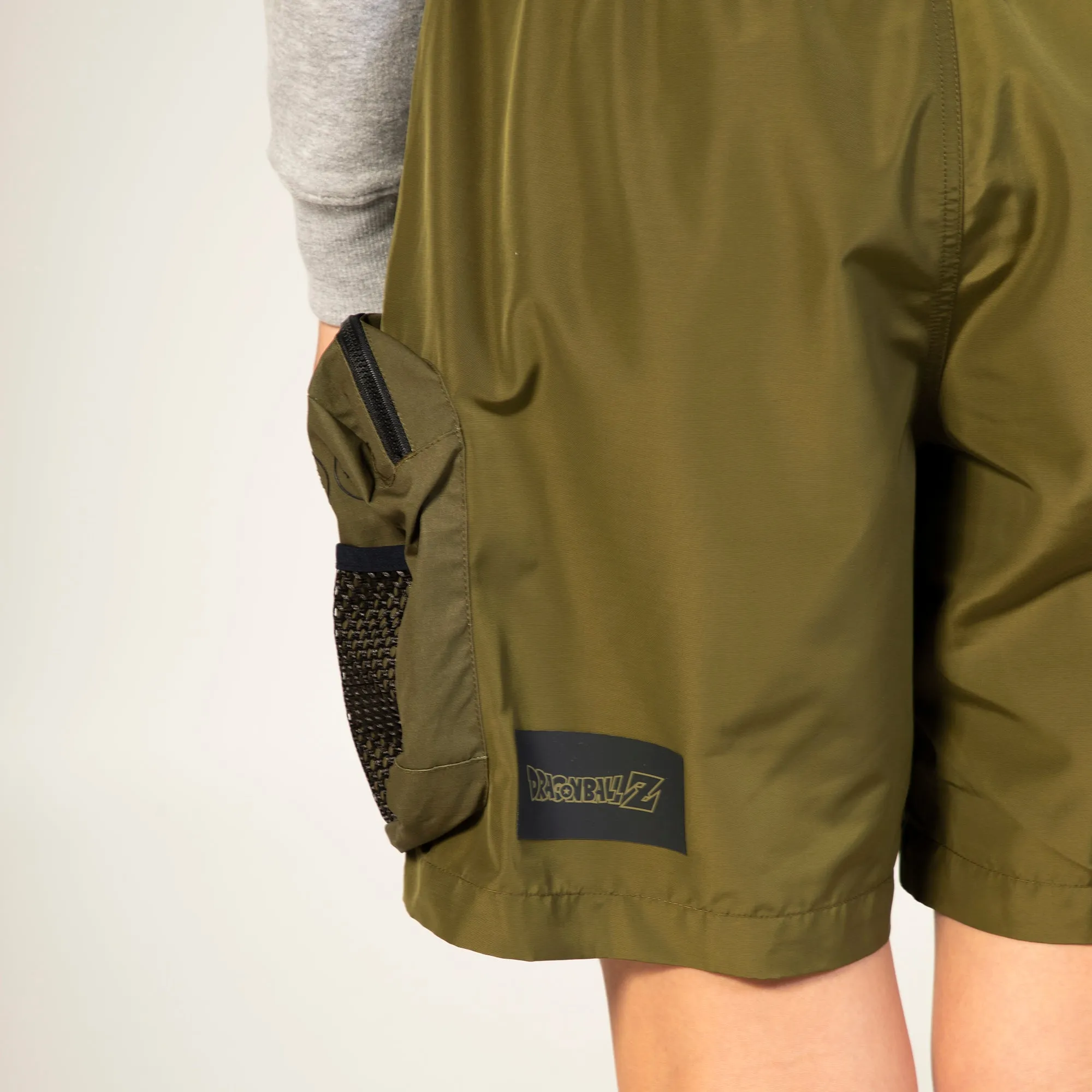 Shenron Olive Green Cargo Short