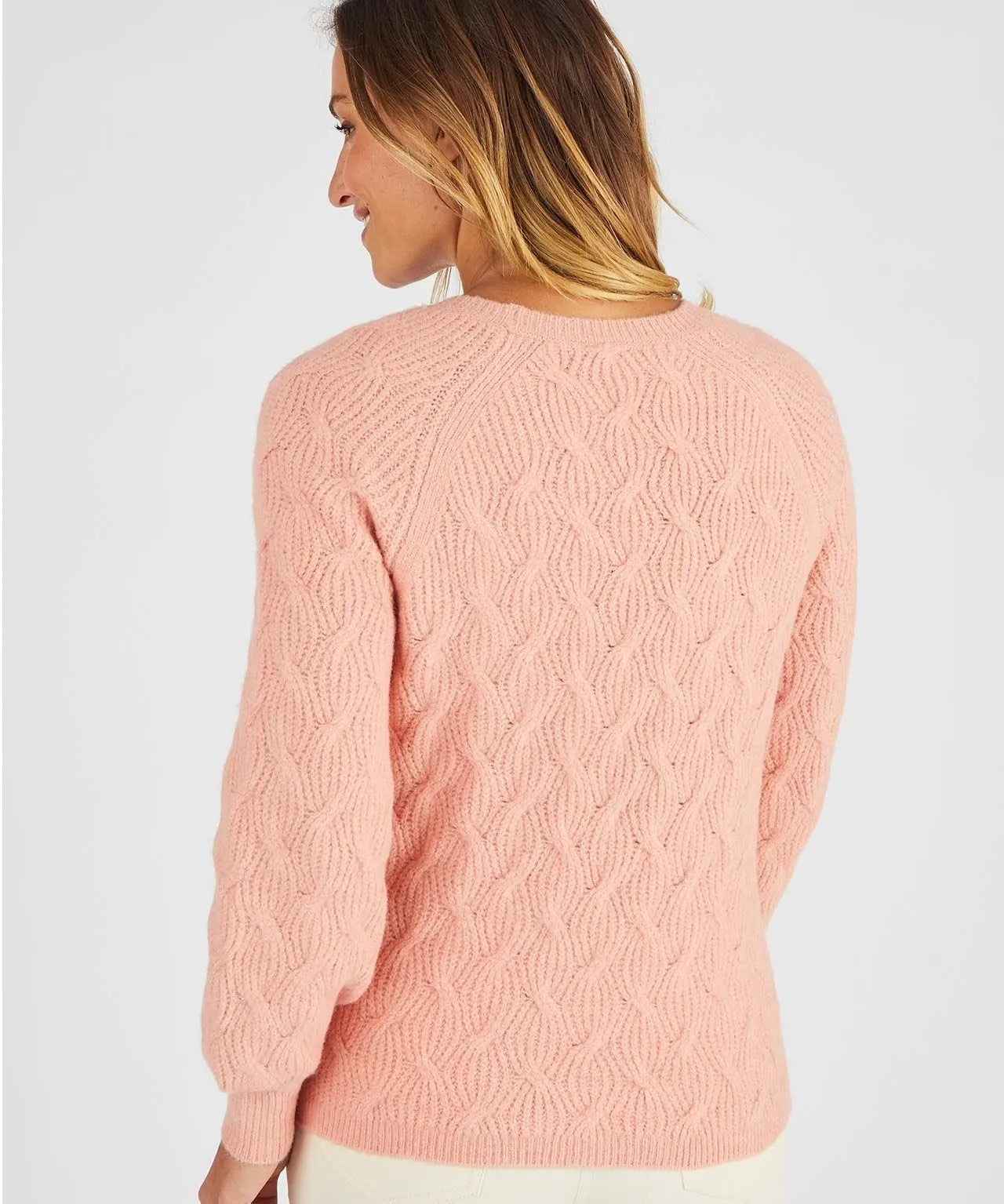 Skin Soft Thermolactyl Button Trim Jumper