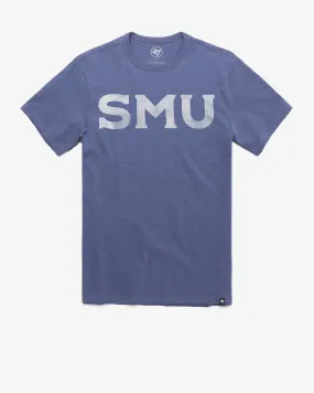 SOUTHERN METHODIST MUSTANGS SMU CLASSIC BLOCK '47 SCRUM TEE