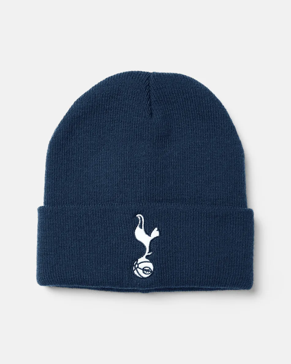 Spurs Kids Navy Cuff Beanie