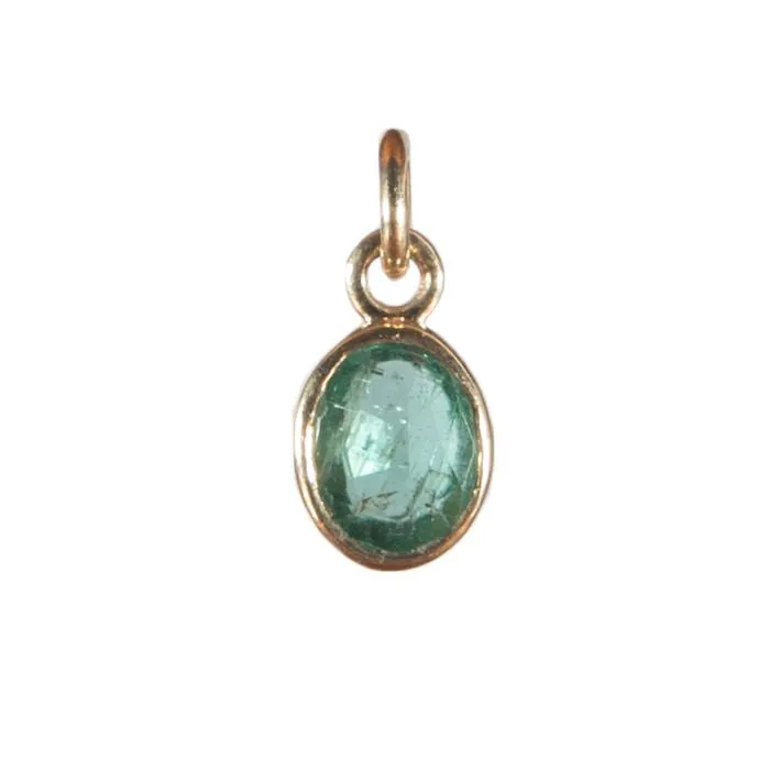 S.Row Designs Oval Emerald Charm