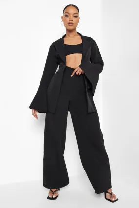 Tailored Wide Leg Pants